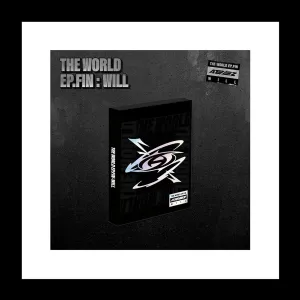 ATEEZ The World EP.FIN : Will 2nd Album Platform Version Case QR Mini Card Standing photocard Image Card Polaroid photocard Member Sticker Sticker Tracking Sealed (Platform Random Version)