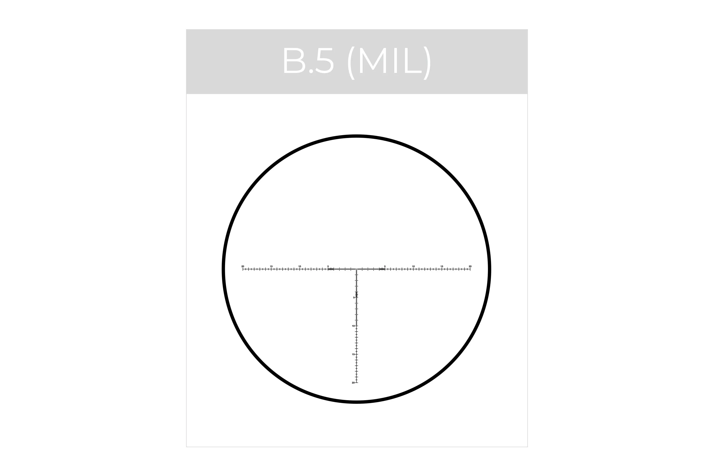 B.5 - 18x56 - MOA / MIL