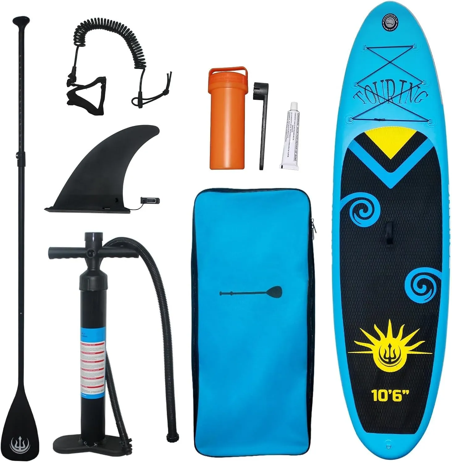Inflatable Stand Up Paddle Board with Sup Accessories, 106 Inflatable Paddle Boards for Adults & Youth of All Skill Levels