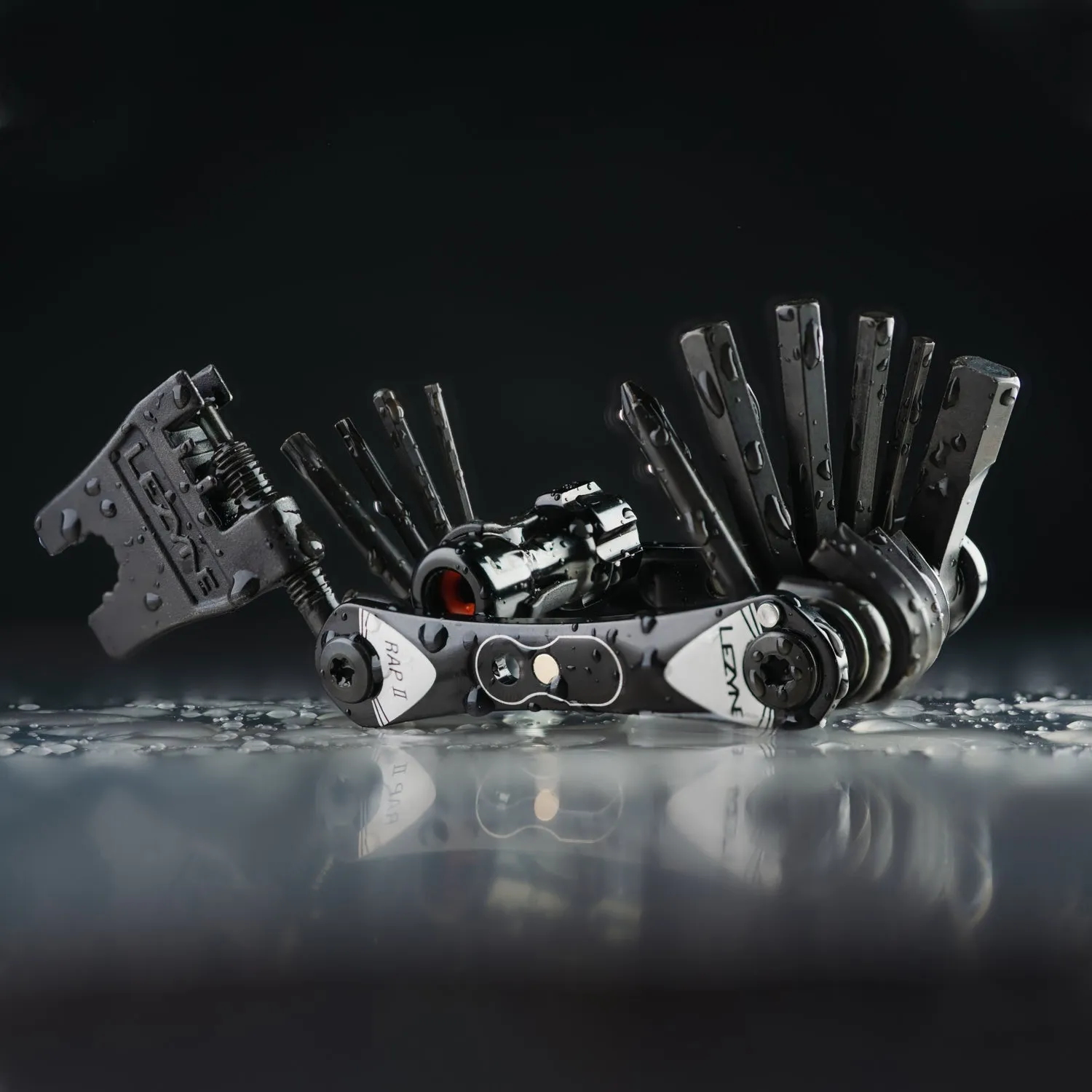 Lezyne RAP II CO2 Bike Multi Tool 25 in 1. High Performance Compact Bike Tool