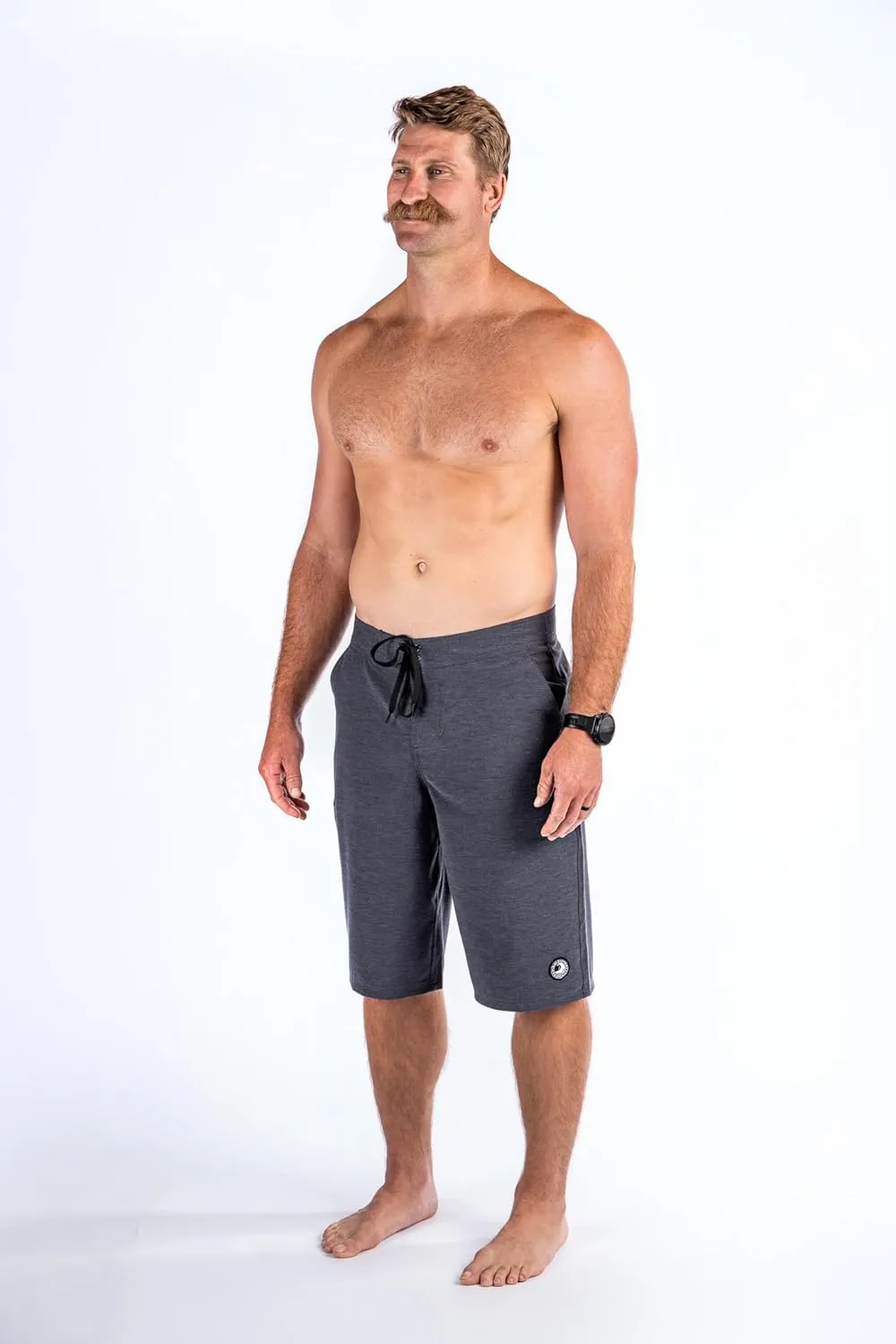 Maui Rippers Very Long 4 Way Stretch Boardshorts 24 Inch Outseam