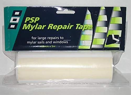 Nautos P49803000- PSP Tape - Mylar Repair Tape - 6" Wide X 10' Long