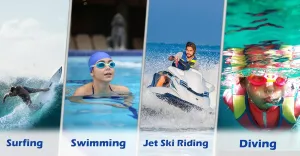 Nose Plugs LG- Waterproof Soft Silicone Swimming Protectors Plugs for Swimmers, Surfers & Water Sports Players - Nostril Plugs for Kids & Adults for Swimmers in Multiple Sizes