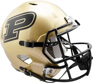 Riddell NCAA Purdue Boilermakers Helmet Full Size ReplicaHelmet Replica Full Size Speed Style 2017, Team Colors, One Size