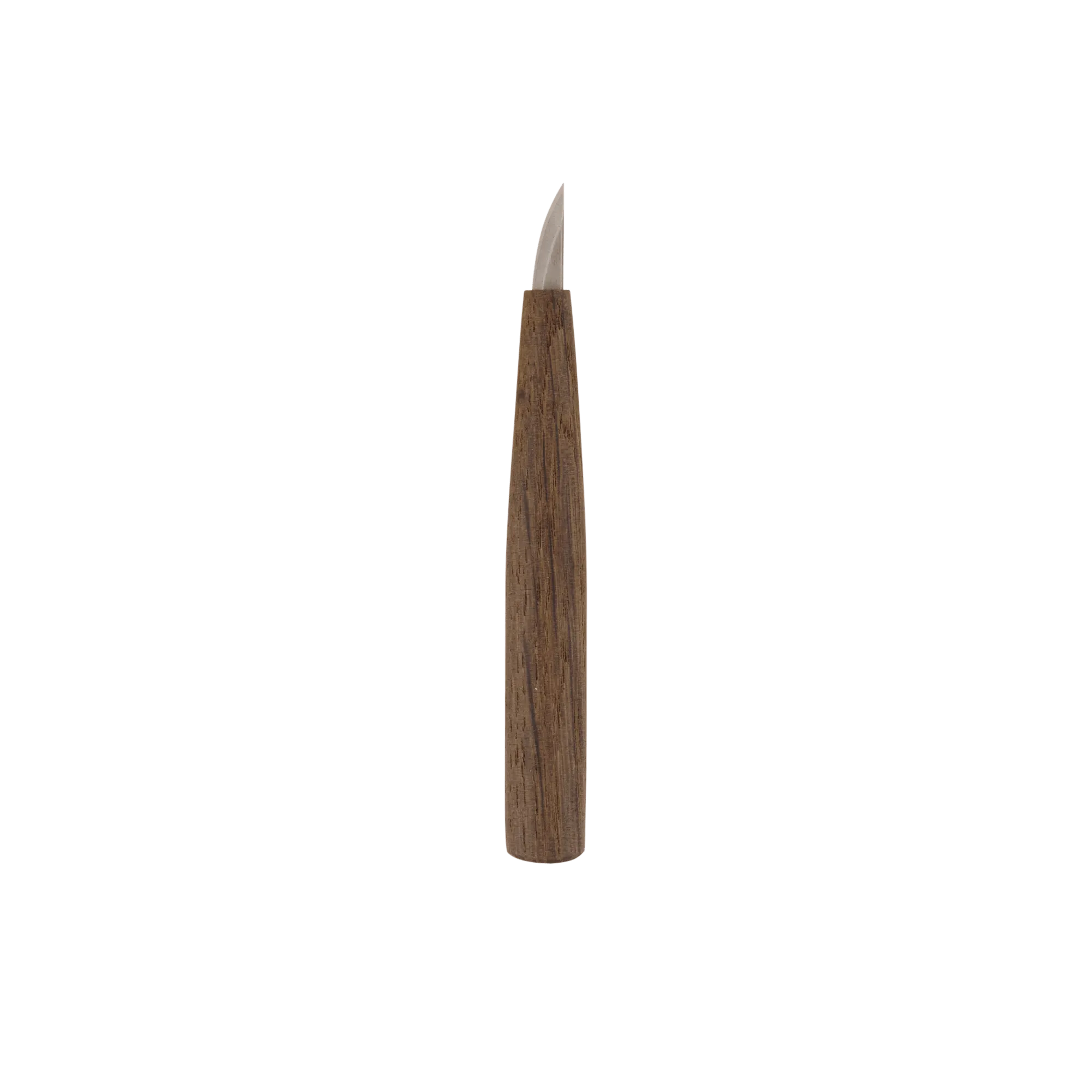 Short Single-Bevel Carving Knife - Curved Edge