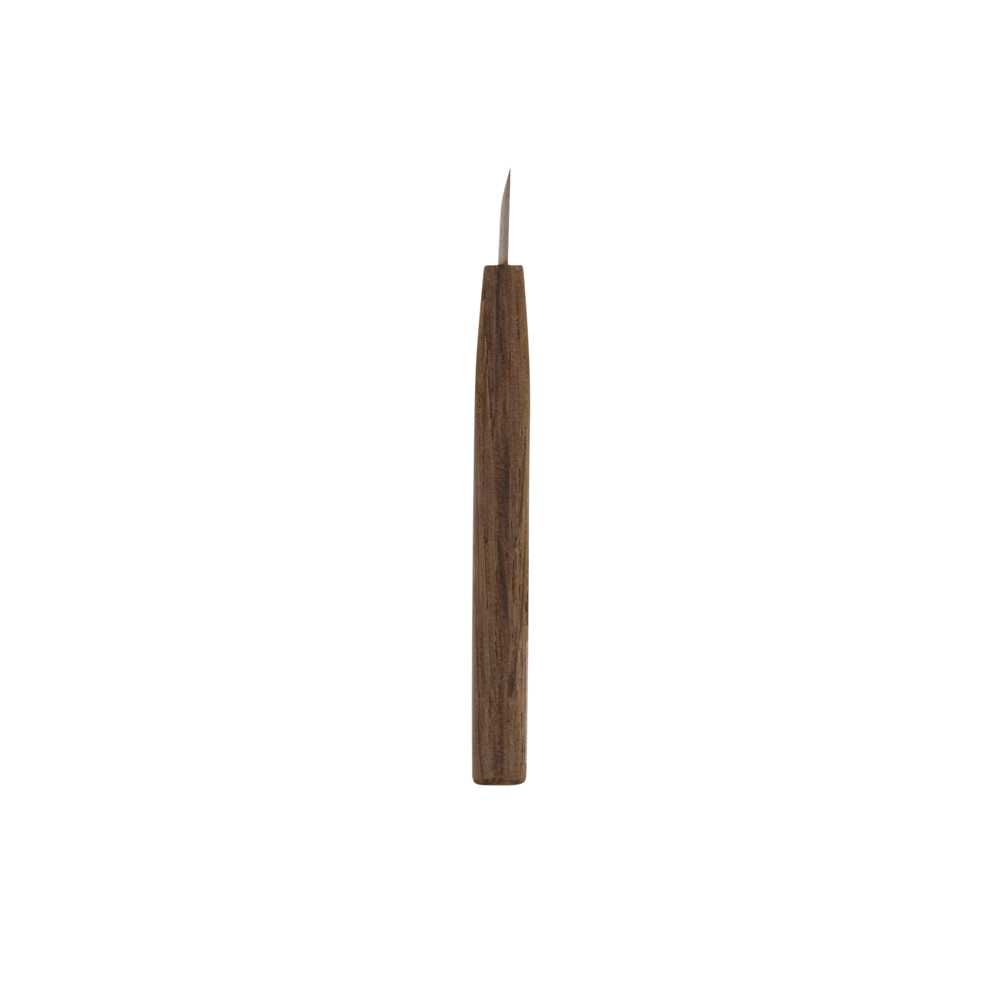 Short Single-Bevel Carving Knife - Curved Edge