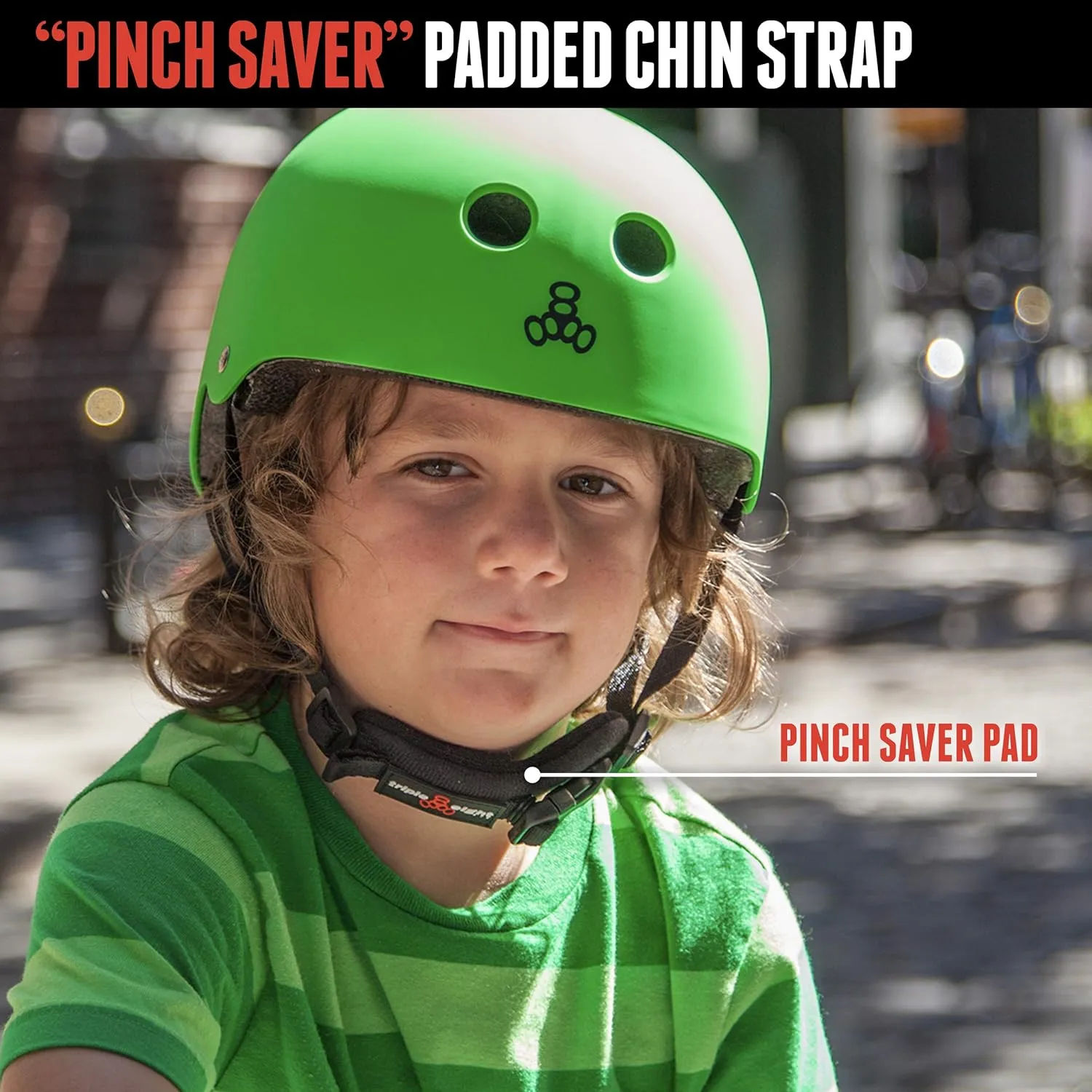 Triple Eight Lil 8 Kids Helmet  Ideal for Biking, Skateboarding, in-Line Skating, Rollerblading and Scooter