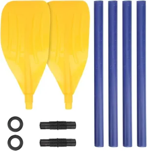 VGEBY Boat Paddle Board, Rowing Oars Two Person Boat Paddle for Rubber Canoes Lifeboats Leisure Using ABS Plastic Plastic Oars