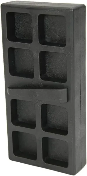 Vise Tool Block Reinforced Plastics Black Lower 15Repair Smithing Tool Part Support